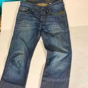 G-Star  GS01 raw denim men’s jeans size 31x32